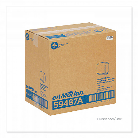 enMotion Impulse 10 Automated Towel Dispenser, 9.25 x 14.6 x 14, Gray (59487A)