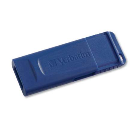 Verbatim Classic USB 2.0 Flash Drive, 4 GB, Blue (97087)