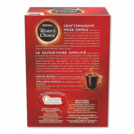 Taster's Choice Stick Pack, House Blend, 0.06 oz, 480/Carton (15782CT)