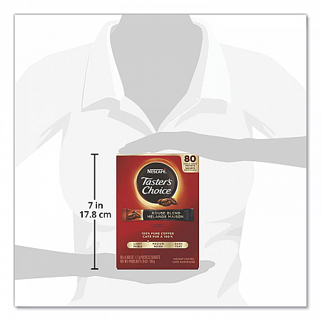 Taster's Choice Stick Pack, House Blend, 80/Box (15782)