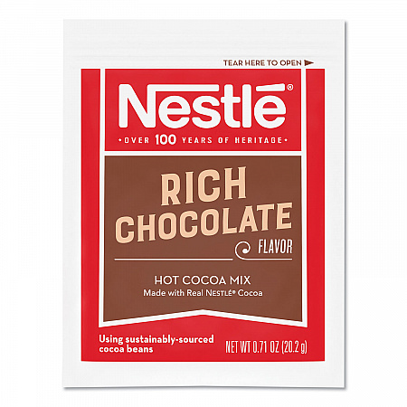 Hot Cocoa Mix, Rich Chocolate, 0.71 oz Packets, 50/Box (25485)