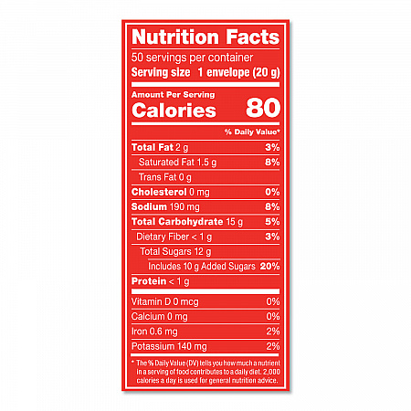 Hot Cocoa Mix, Rich Chocolate, 0.71 oz Packets, 50/Box, 6 Box/Carton (25485CT)