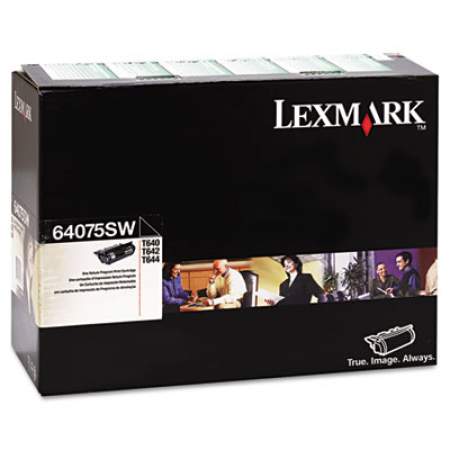Lexmark 64075SW Return Program Toner, 6,000 Page-Yield, Black
