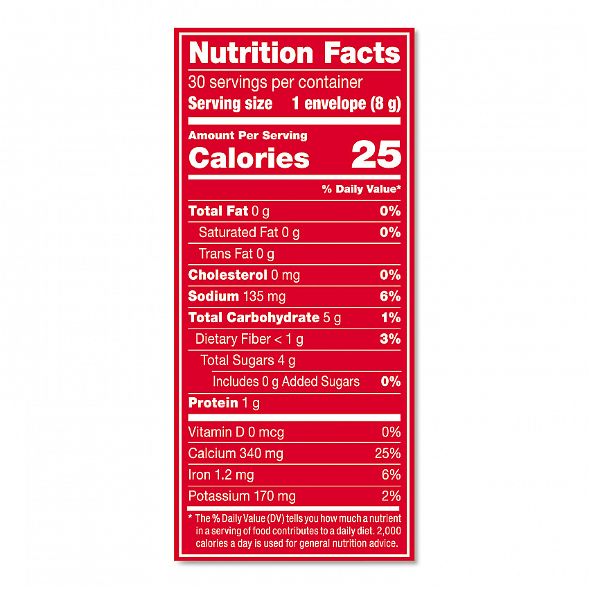 No-Sugar-Added Hot Cocoa Mix Envelopes, Rich Chocolate, 0.28 oz Packet, 30/Box (61411)