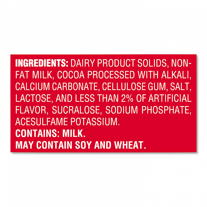No-Sugar-Added Hot Cocoa Mix Envelopes, Rich Chocolate, 0.28 oz Packet, 30/Box (61411)