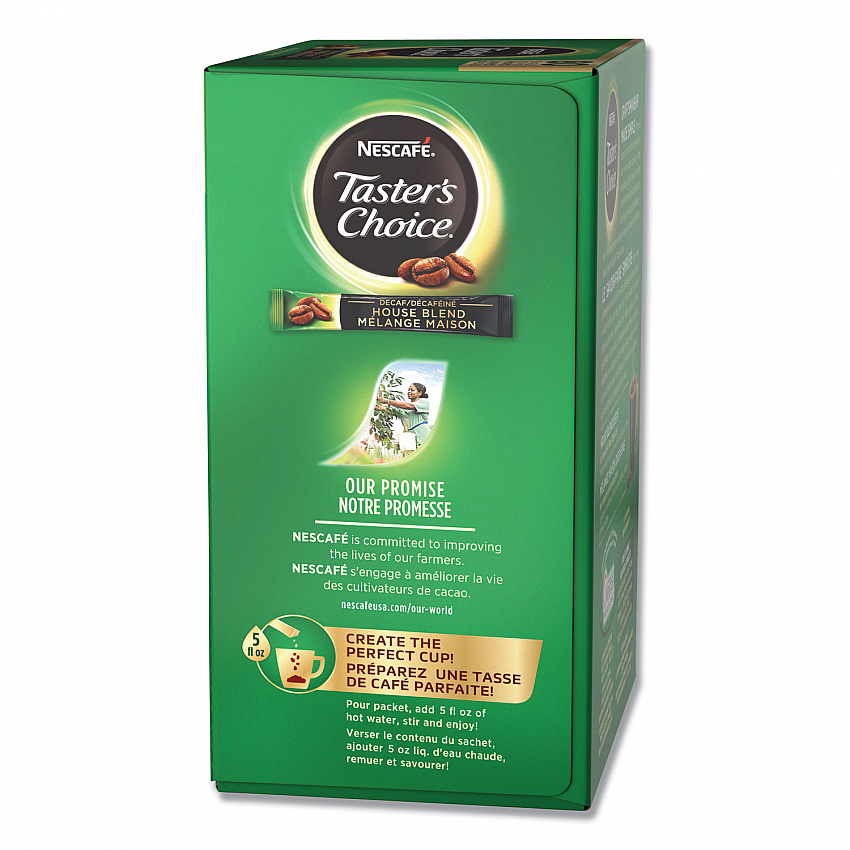 Taster's Choice Stick Pack, Decaf, 0.06 oz, 80/Box (66488)