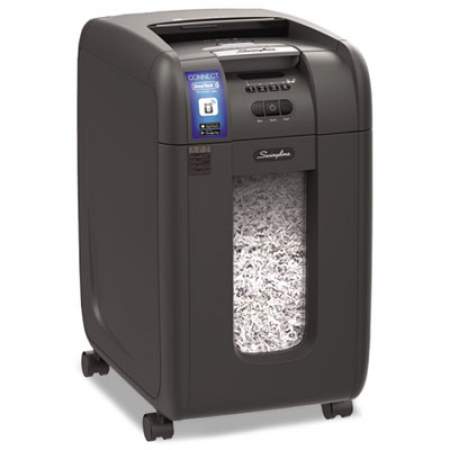 GBC Stack-and-Shred 300XL Auto Feed Super Cross-Cut Shredder Value Pack, 300 Auto/8 Manual Sheet Capacity (1703092)