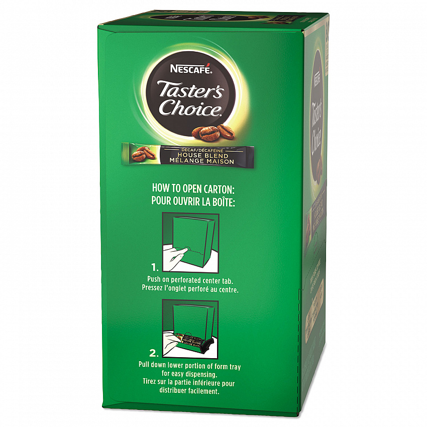 Taster's Choice Stick Pack, Decaf, 0.06 oz, 80/Box (66488)