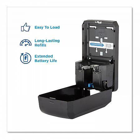 Pacific Blue Ultra Automated Touchless Soap/Sanitizer Dispenser, 1,000 mL, 6.54 x 11.72 x 4, Black (53590)