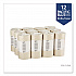 Pacific Blue Basic Jumbo Perforated Kitchen Roll Paper Towels, 2-Ply, 11 x 8.8, Brown, 250/Roll, 12 Rolls/Carton (28290)