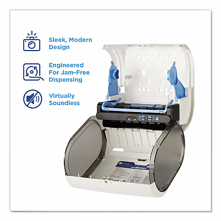 enMotion Impulse 10 Automated Towel Dispenser, 9.25 x 14.6 x 14, White (59447A)