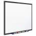 Quartet Classic Series Total Erase Dry Erase Board, 24 x 18, White Surface, Black Frame (S531B)