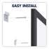 Quartet Classic Series Total Erase Dry Erase Board, 60 x 36, White Surface, Black Frame (S535B)