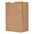 General Grocery Paper Bags, 75 lbs Capacity, 1/6 BBL, 12"w x 7"d x 17"h, Kraft, 400 Bags (SK1675)