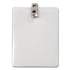 Advantus ID Badge Holder with Clip, Vertical, 3.8 x 4.25, Frosted Transparent, 50/Pack (75457)