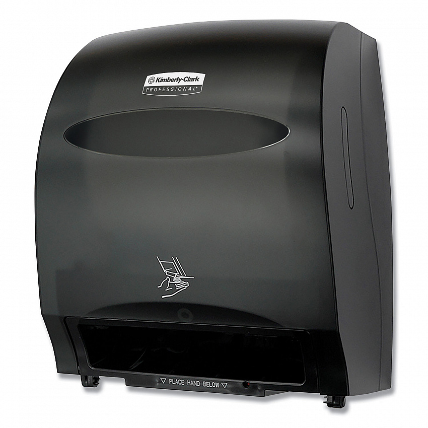 Electronic Towel Dispenser, 12.7 x 9.57 x 15.76, Black (48857)