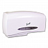 Essential Coreless Twin Jumbo Roll Tissue Dispenser, 20 x 6 x 11, White (09609)