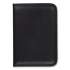 Samsill Professional Padfolio, 3/4w x 9 1/4h, Open Style, Black (70811)