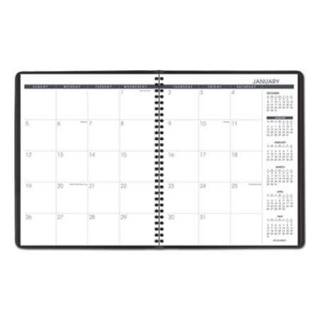 AT-A-GLANCE Monthly Planner, 11 x 9, Black Cover, 15-Month (Jan to Mar): 2022 to 2023 (7026005)