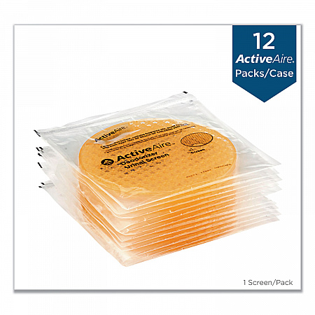 ActiveAire Deodorizer Urinal Screen, Sunscape Mango Scent, Orange, 12/Carton (48271)