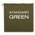 Pendaflex Ready-Tab Reinforced Hanging File Folders, Legal Size, 1/6-Cut Tab, Standard Green, 25/Box (42591)