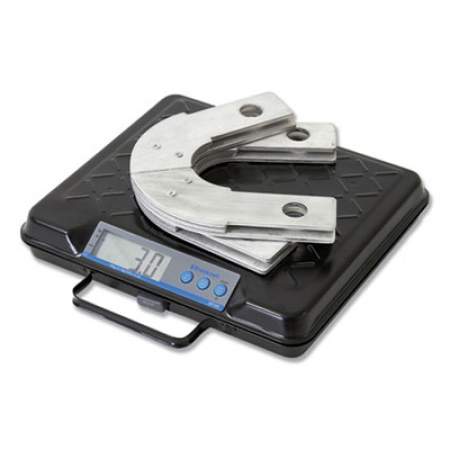 Brecknell Portable Electronic Utility Bench Scale, 100lb Capacity, 12.5 x 10.95 x 2.2  Platform (GP100)