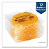 ActiveAire Deodorizer Urinal Screen with Side Tab, Sunscape Mango Scent, Orange, 12/Carton (48261)
