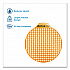 ActiveAire Deodorizer Urinal Screen with Side Tab, Sunscape Mango Scent, Orange, 12/Carton (48261)