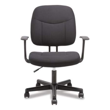 Sadie 4-Oh-Two Mid-Back Task Chair with Arms, Supports Up to 250 lb, 15.94" to 20.67" Seat Height, Black (VST402)