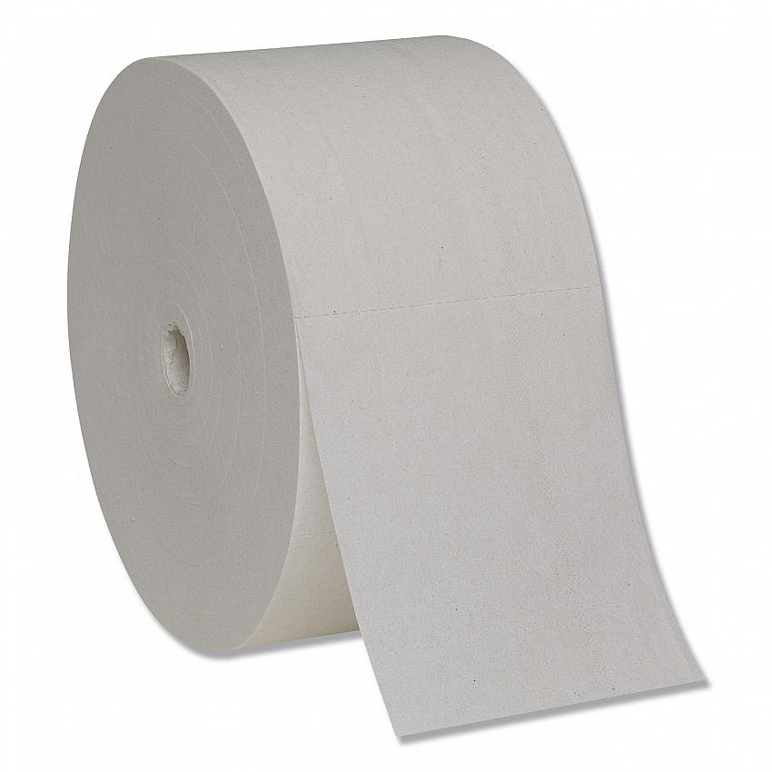 Pacific Blue Ultra Coreless Toilet Paper, Septic Safe, 2-Ply, White, 1,700 Sheets/Roll, 24 Rolls/Carton (11728)
