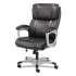 Sadie 3-Fifteen Executive High-Back Chair, Supports Up to 225 lb, 20" to 24.8" Seat Height, Black Seat/Back, Chrome Base (VST315)