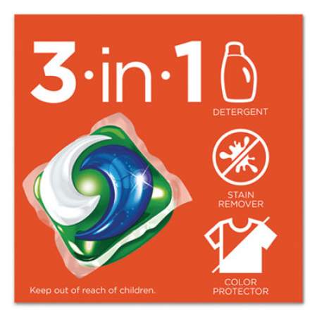 Detergent Pods, Tide Original Scent, 96/Tub, 4 Tubs/Carton (80145)