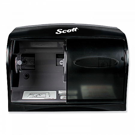 Essential Coreless SRB Tissue Dispenser for Business, 11 x 6 x 7.6, Black (09604)