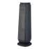 Alera Ceramic Heater Tower with Remote Control, 7.17" x 7.17" x 22.95", Black (HECT24)