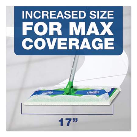 Swiffer MAX/XL DRY REFILL CLOTHS, 17 7/8 X 10, WHITE, 16/BOX, 6 BOXES/CARTON (37109CT)