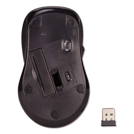 Innovera Hyper-Fast Scrolling Mouse, 2.4 GHz Frequency/26 ft Wireless Range, Right Hand Use, Black (62500)