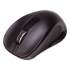 Innovera Mid-Size Wireless Optical Mouse with Micro USB, 2.4 GHz Frequency/32 ft Wireless Range, Right Hand Use, Black (61500)