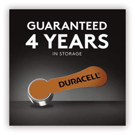 Duracell Hearing Aid Battery, #10, 16/Pack (DA10B16ZM10)