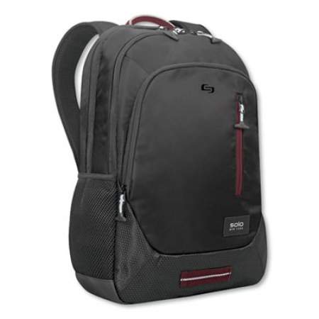Solo Region Backpack, For 15.6" Laptops, 13 x 5 x 19, Black (VAR7044)