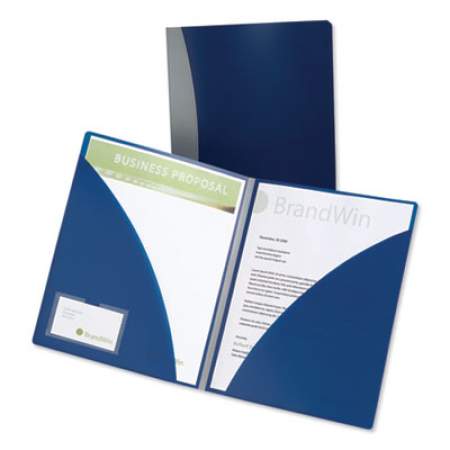 GBC Executive Portfolio, 8.5 x 11, Blue/Blue (21538)