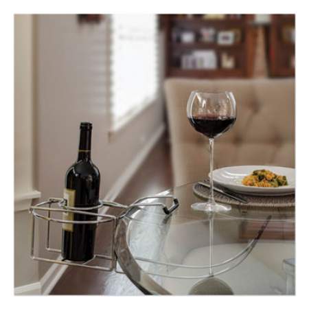 C-Line Wine By Your Side, Steel Frame/Red Wine Adapter/Ice Bucket, 161.06 cu in, Stainless Steel (20014)