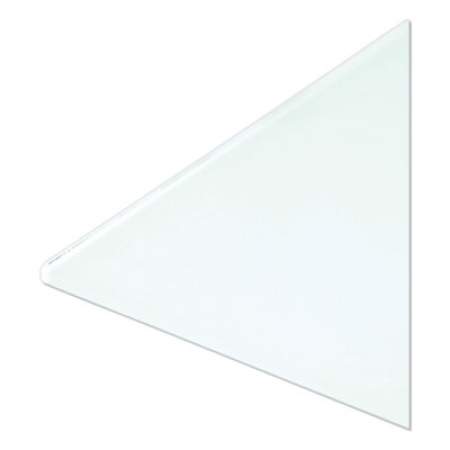 U Brands Floating Glass Dry Erase Board, 72 x 36, White (3978U0001)