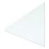 U Brands Floating Glass Dry Erase Board, 72 x 36, White (3978U0001)