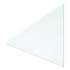 U Brands Floating Glass Dry Erase Board, 36 x 36, White (3976U0001)