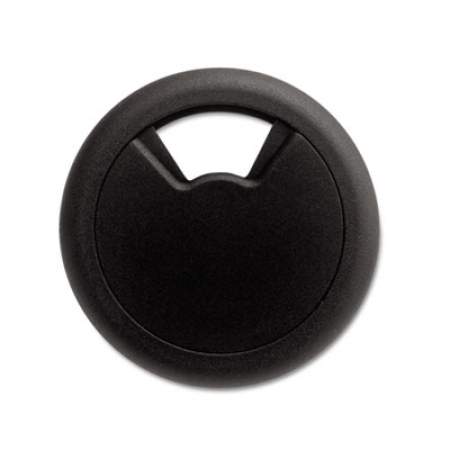 Cord Away Grommet, Adjustable, 2.38" Diameter, Black (00202)