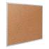 Quartet Classic Series Cork Bulletin Board, 36 x 24, Silver Aluminum Frame (2303)