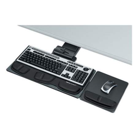 Fellowes Professional Executive Adjustable Keyboard Tray, 19w x 10.63d, Black (8036101)