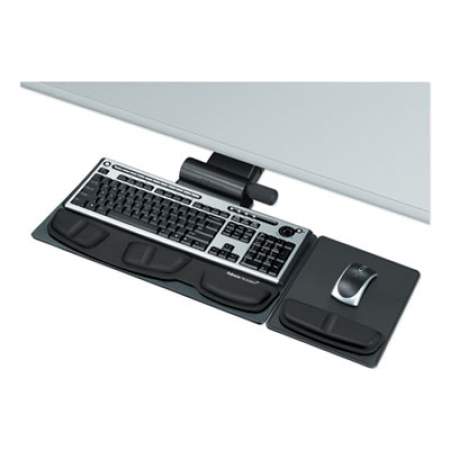 Fellowes Professional Premier Series Adjustable Keyboard Tray, 19w x 10.63d, Black (8036001)