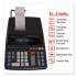 Sharp EL2196BL Two-Color Printing Calculator, Black/Red Print, 3.7 Lines/Sec