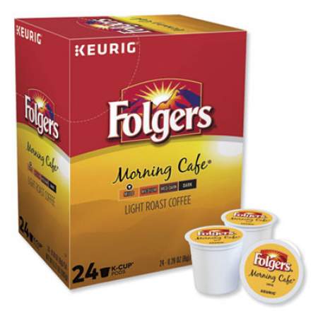Folgers Morning Caf Coffee K-Cups, 24/Box (0448)